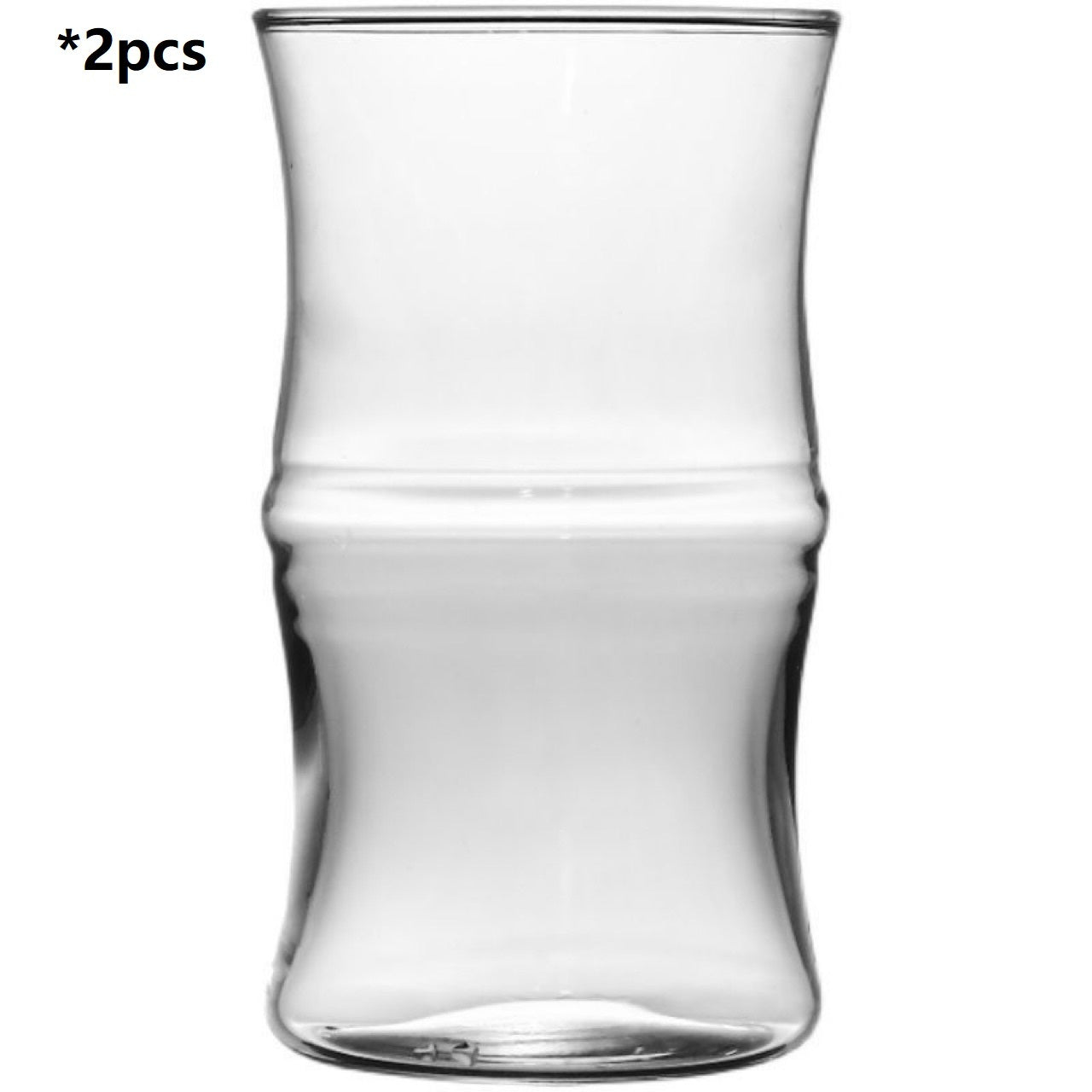 Bamboo Joint High-temperature Resistant Glass Beverage Cup