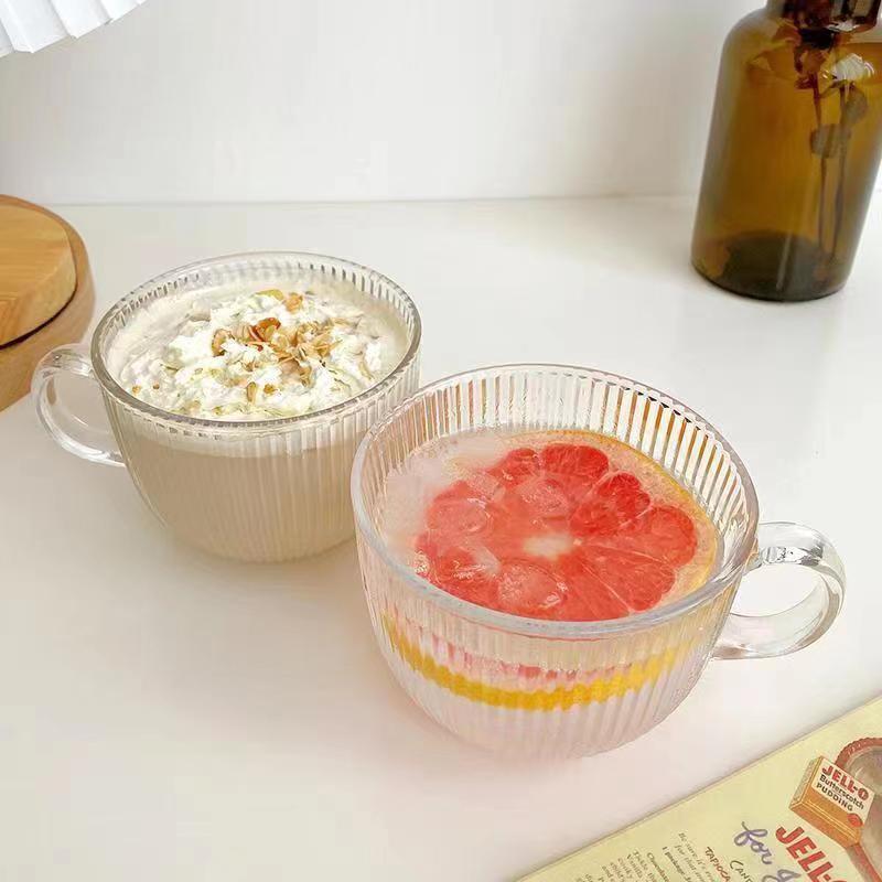 Coffee Oat Flour Brewing Vessel Glass Cup