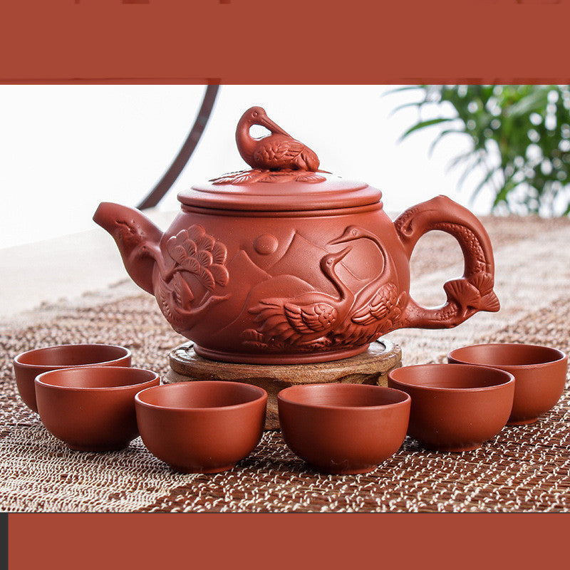 The Small Teapot Is Used In A Small Tea Ceremony