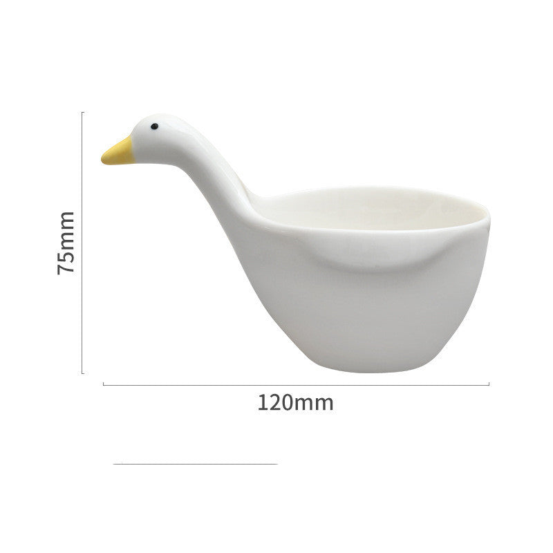 Cute Duck Bowl Sauce Creative Seasoning