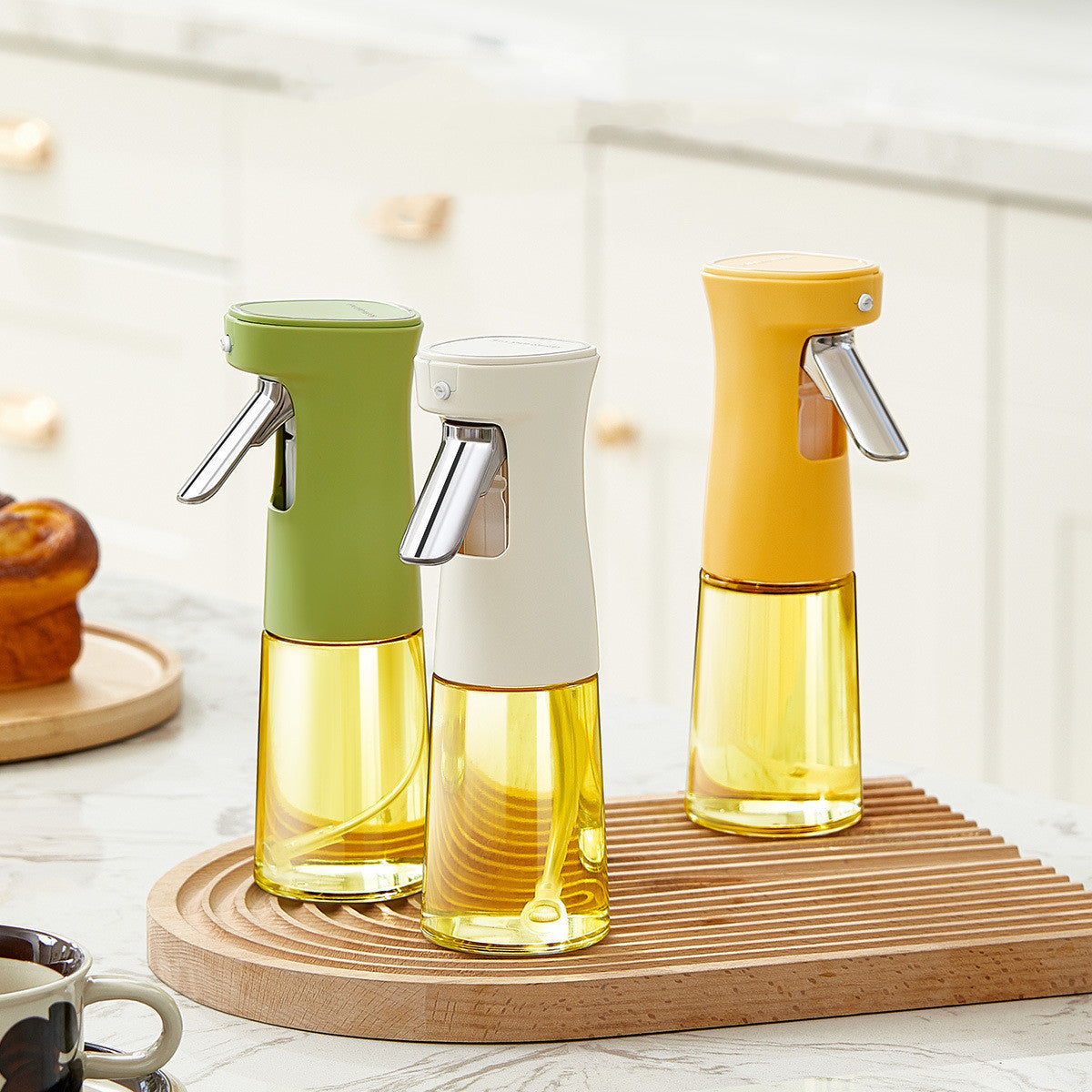 Oil Spray Kettle Glass Kitchen Household