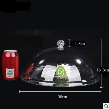 Thickened PC Transparent Anti-fall Fresh-keeping Food Cover