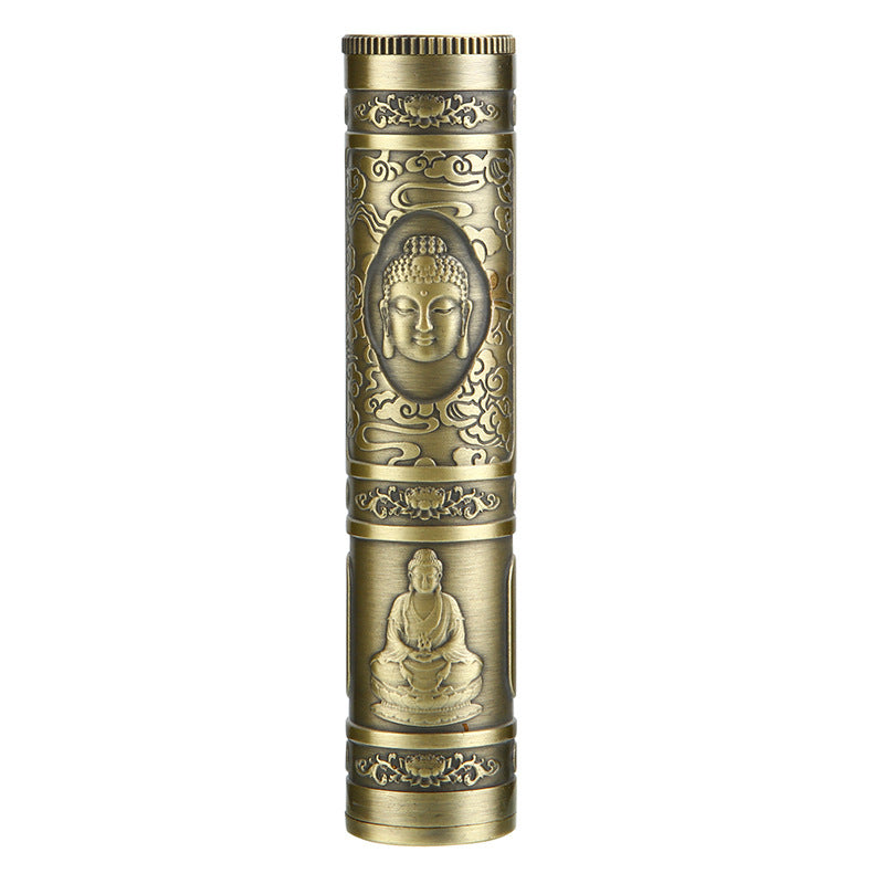 Go Out Portable Incense Burner Incense Holder Dual-use Package Joss Stick Barrel