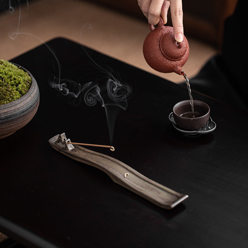 Long History Ceramic Joss-stick Incense Base Incense Holder Incense Holder Indoor
