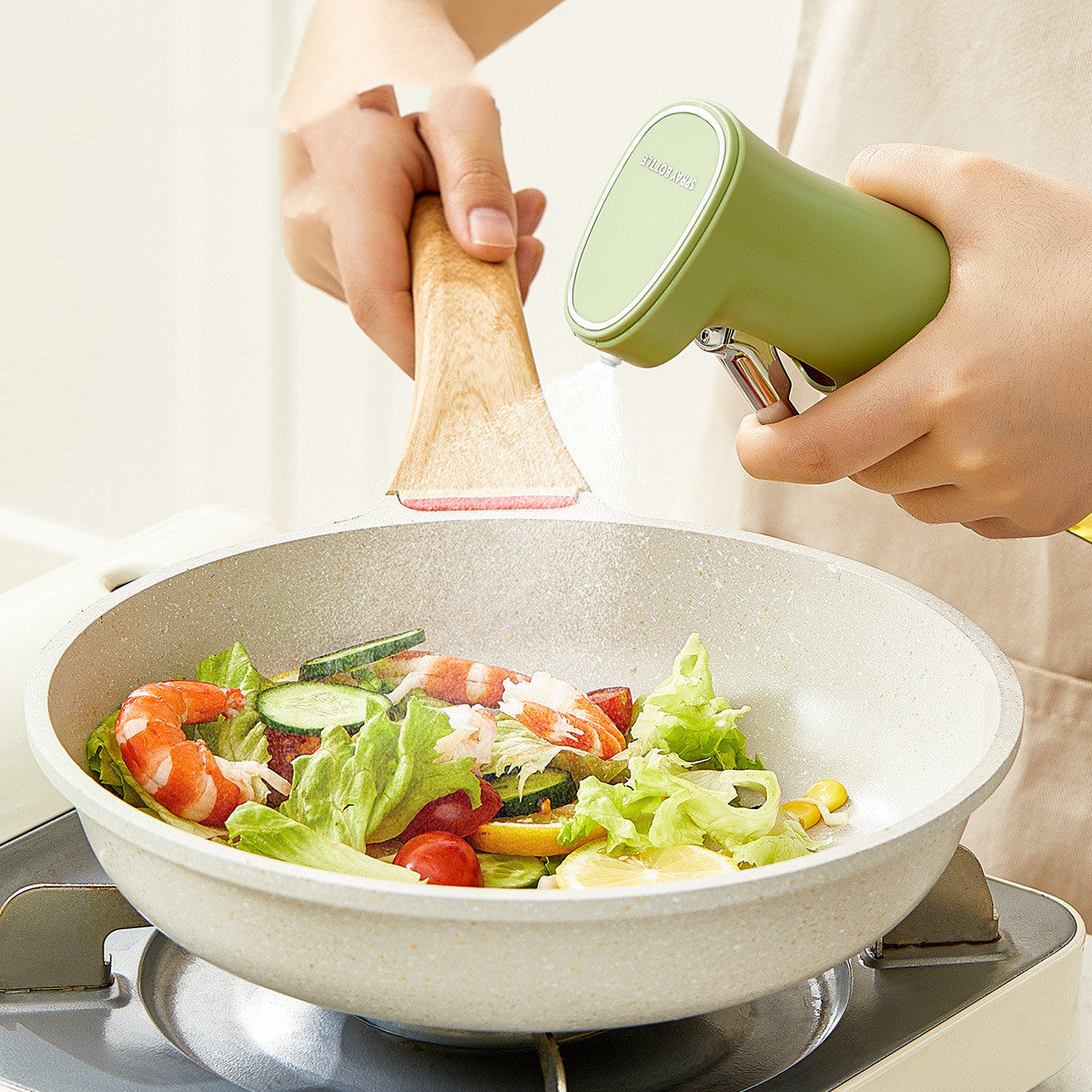 Oil Spray Kettle Glass Kitchen Household