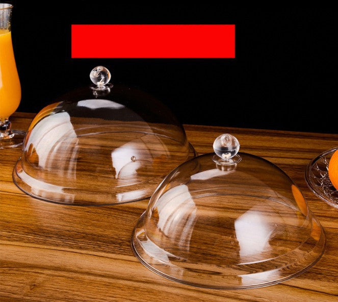 Thickened PC Transparent Anti-fall Fresh-keeping Food Cover
