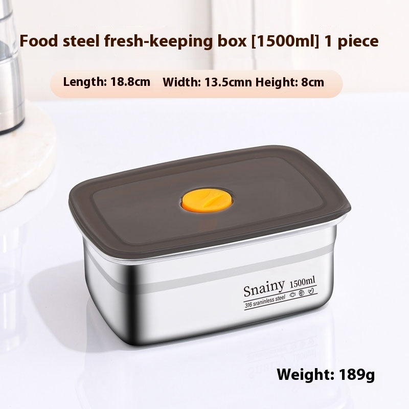 Crisper 316 Stainless Steel Food Grade Refrigerator