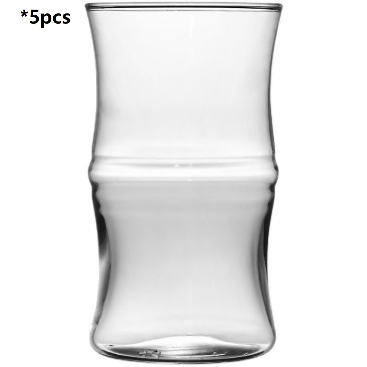 Bamboo Joint High-temperature Resistant Glass Beverage Cup