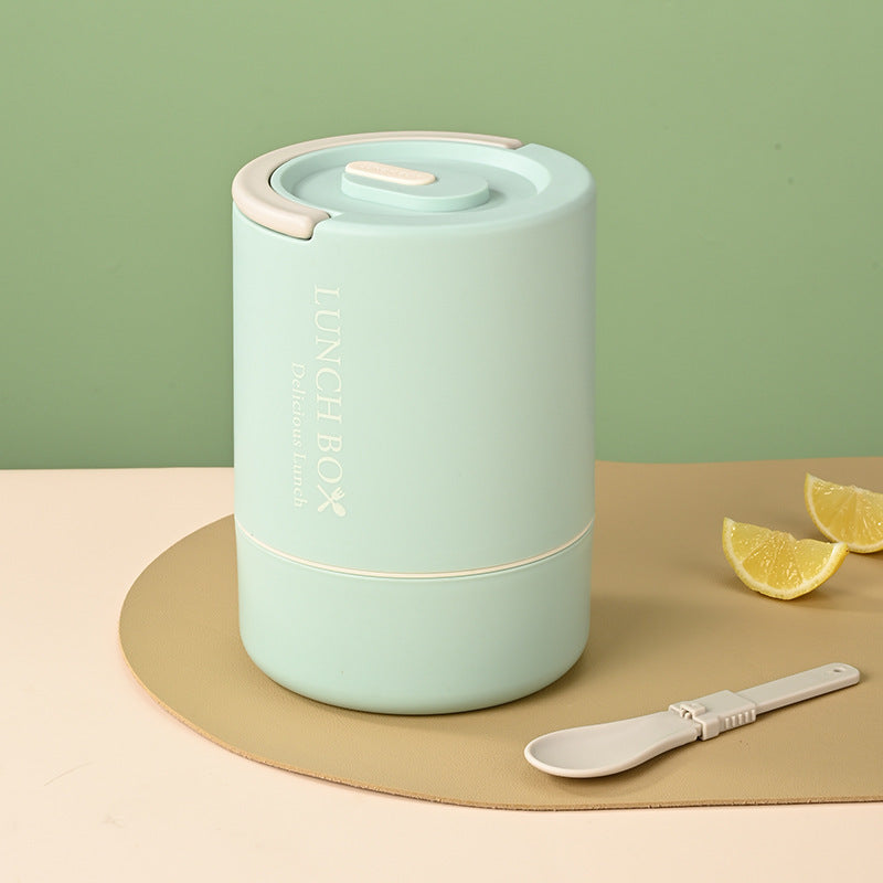 Simple 304 Stainless Steel Insulated Lunch Box Large Capacity