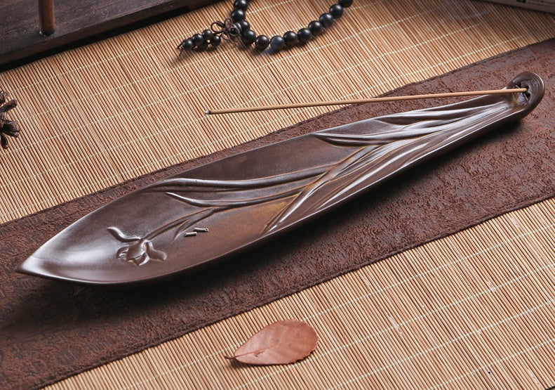 Household Tea Ceremony Agarwood Lying Incense Burner