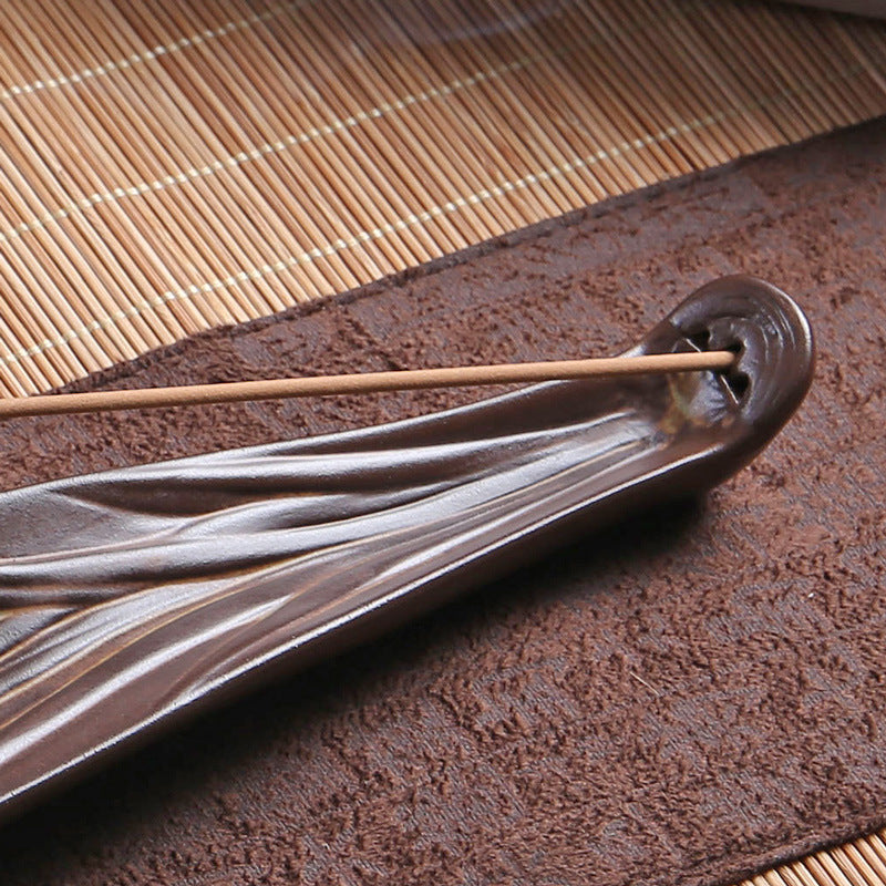 Household Tea Ceremony Agarwood Lying Incense Burner