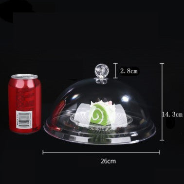 Thickened PC Transparent Anti-fall Fresh-keeping Food Cover