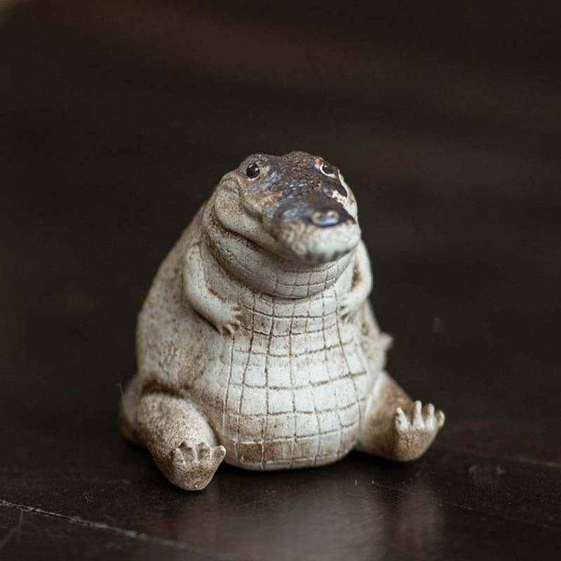 Purplue Sand Tea Pet Decoration Handmade Supportable Tea Ceremony