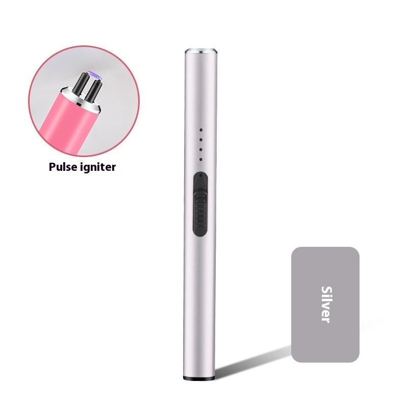 Long Straight Tube Pulse Aromatherapy Candle Igniter