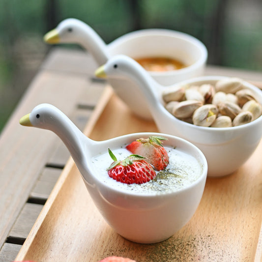 Cute Duck Bowl Sauce  Creative Seasoning