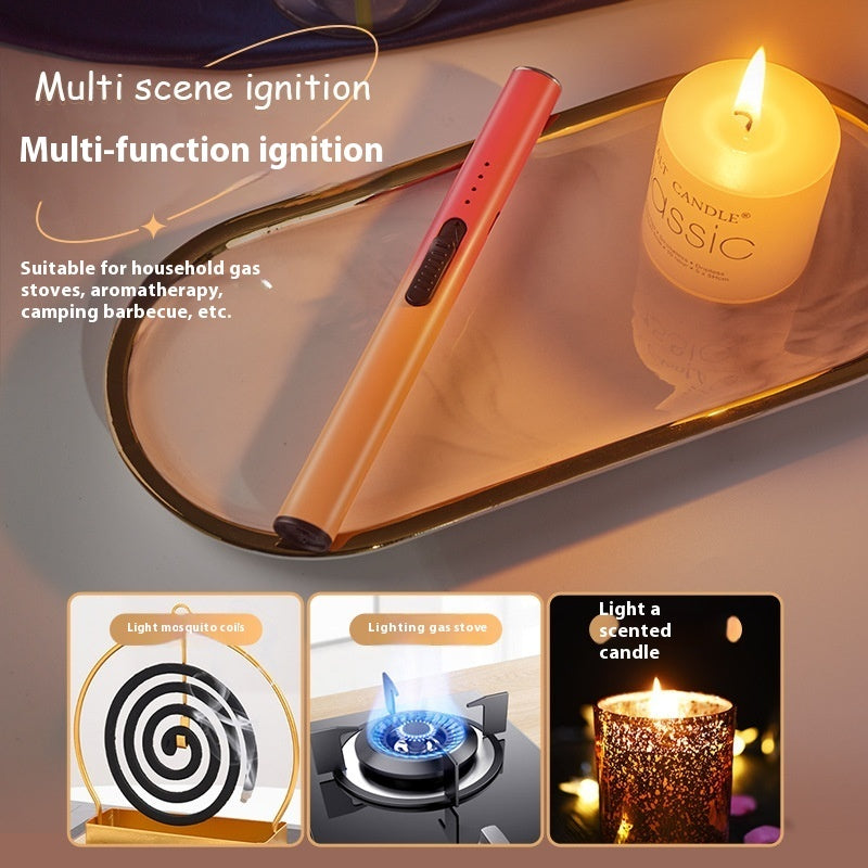 Long Straight Tube Pulse Aromatherapy Candle Igniter