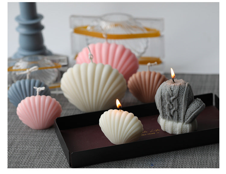 Shell Candle Mould Homemade Aromatherapy Candle